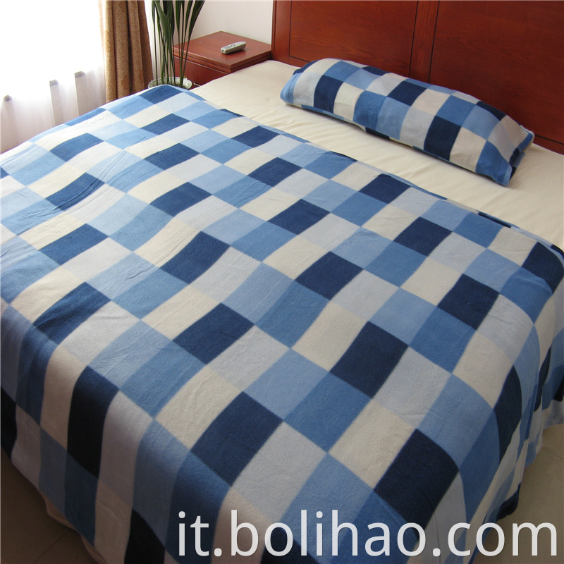 Plaid Printed Bed Sheet